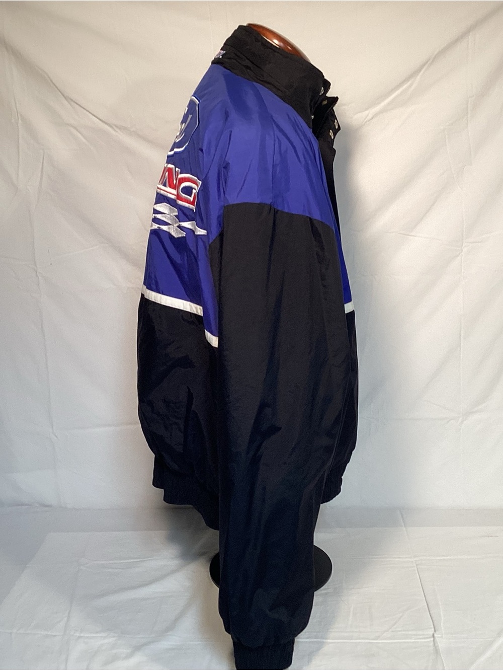 Racing Champions Ford Racing NASCAR  Blue and Black Bomber Jacket Size XL - Picture 7 of 14